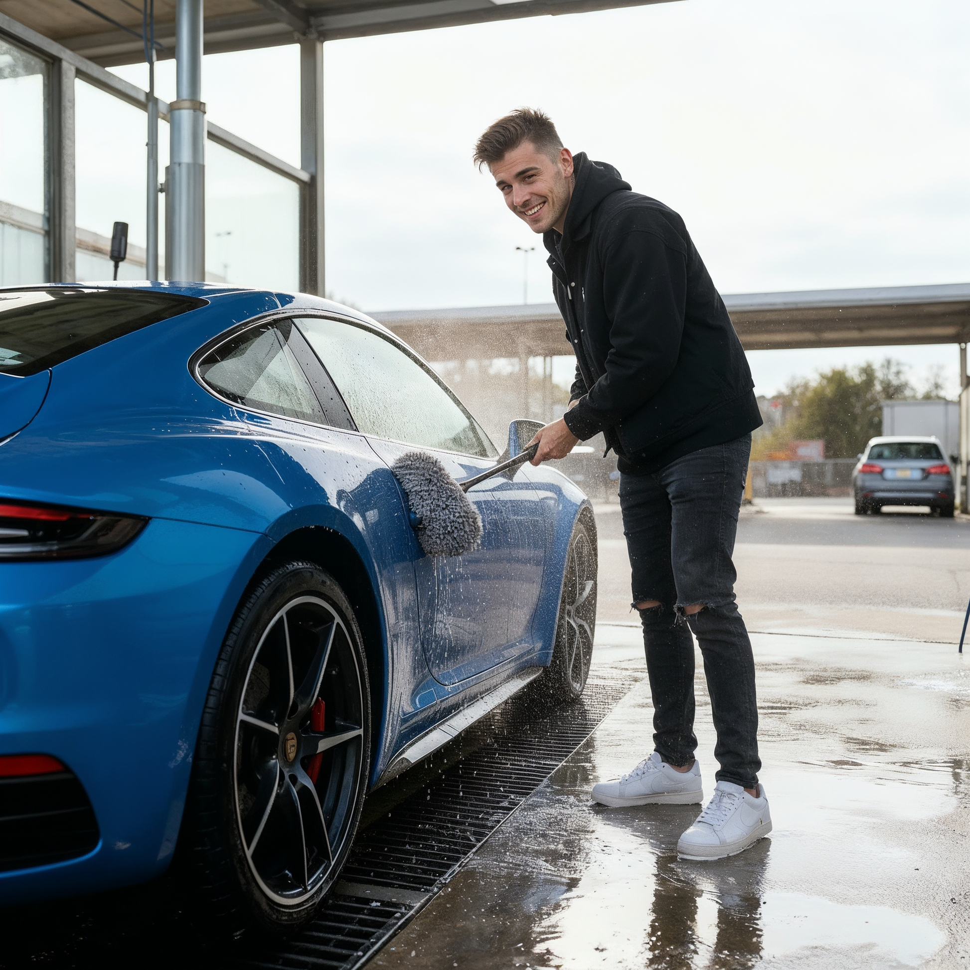 AntiDirt BrushWelly Premium Brush Cover Waschbürstenüberzug 1200gsm