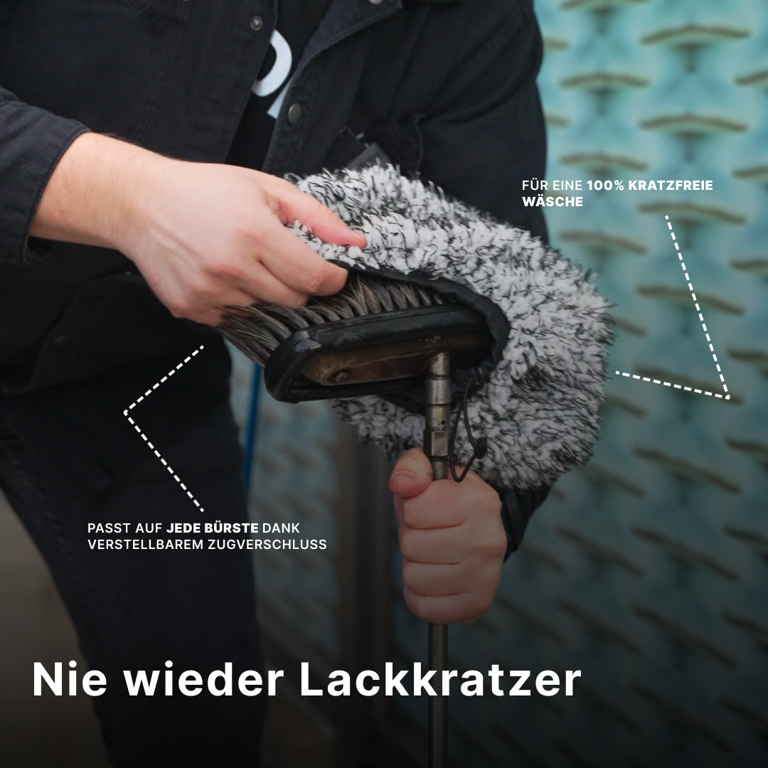 AntiDirt BrushWelly Premium Brush Cover Waschbürstenüberzug 1200gsm