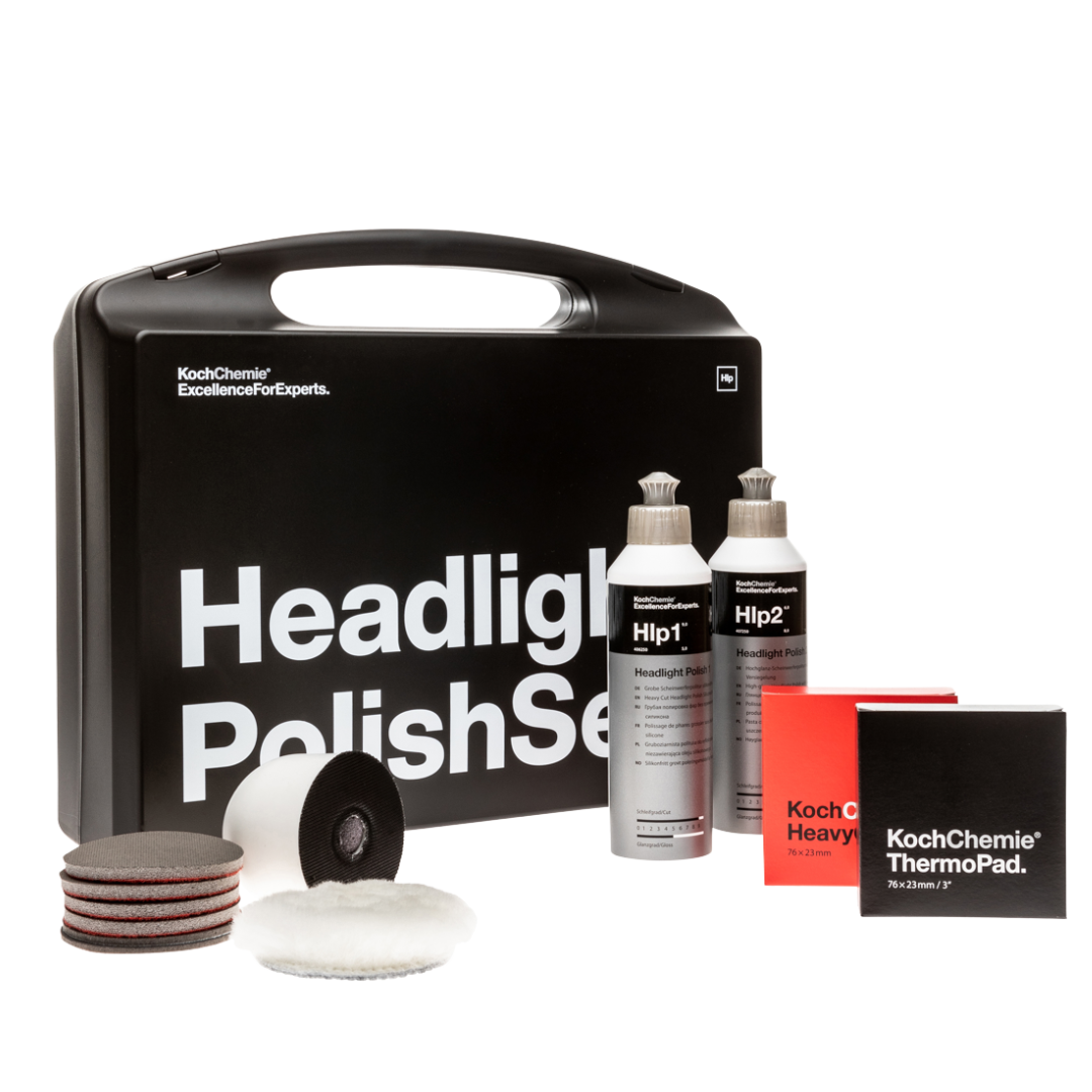 Koch Chemie Headlight Polish Set - Scheinwerfer Politur