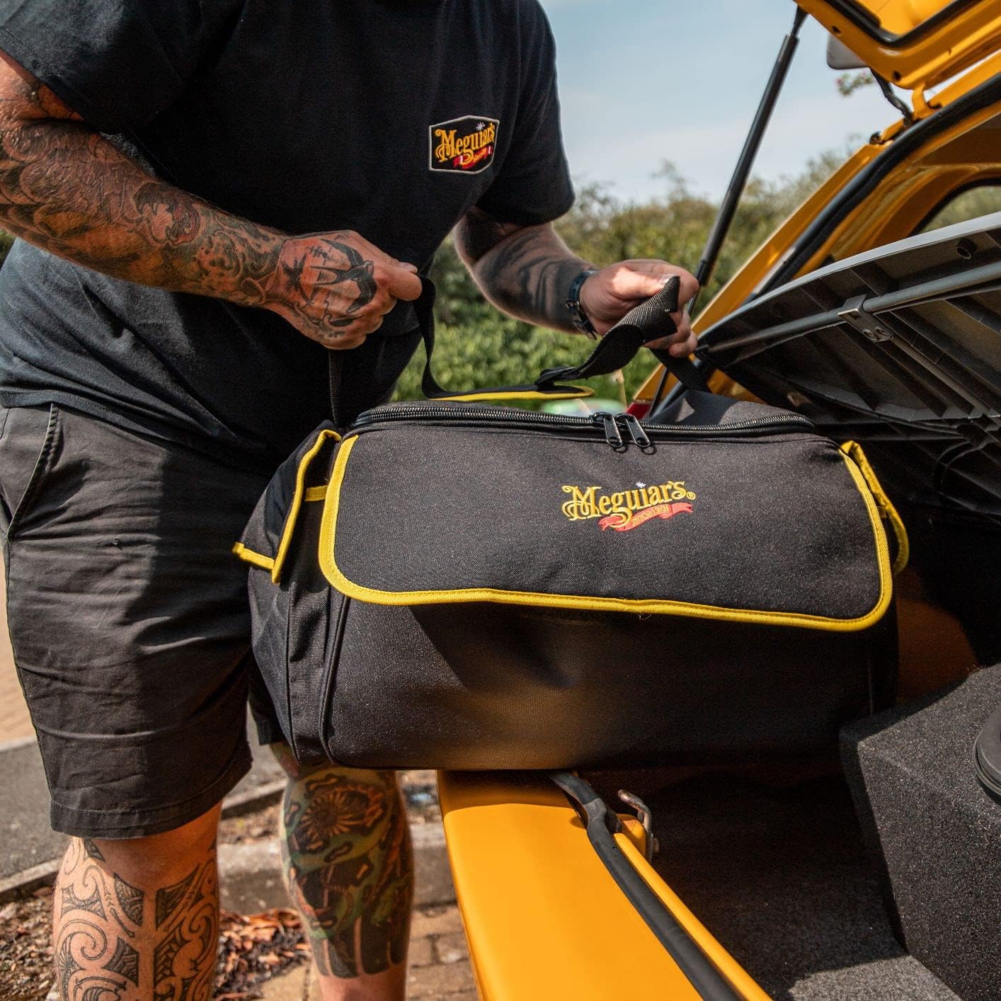 Meguiars ST025 Large Black Kit Bag Aufbewahrungstasche