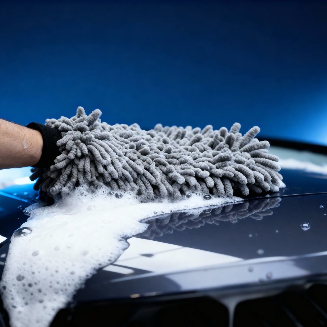 Waschhandschuhe für sanfte & effektive Autopflege | Mamm