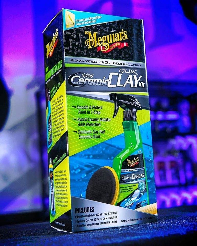 Meguiars Hybrid Ceramic Clay Kit Keramikpflege-Set