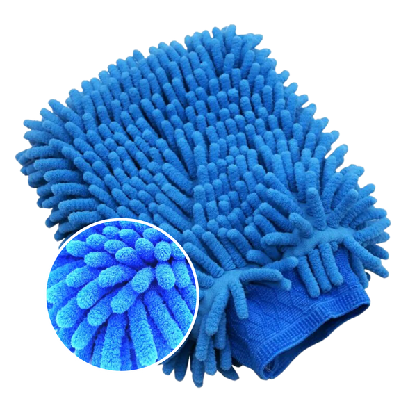 AntiDirt WashWelly Waschhandschuh Blue