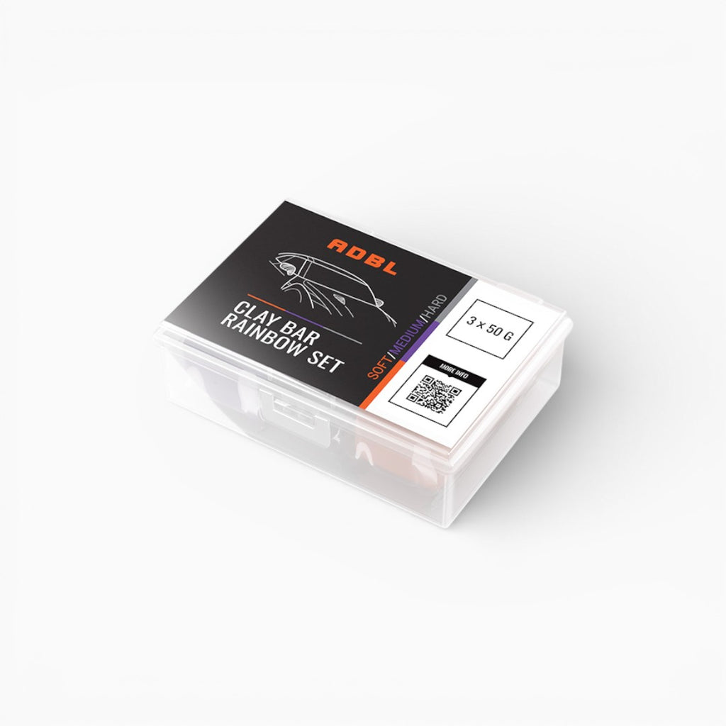 ADBL Clay Bar Rainbow 3x50g Reinigungsknete Set