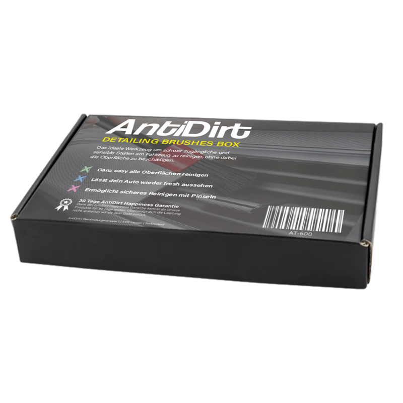 AntiDirt Detailing Brushes Box