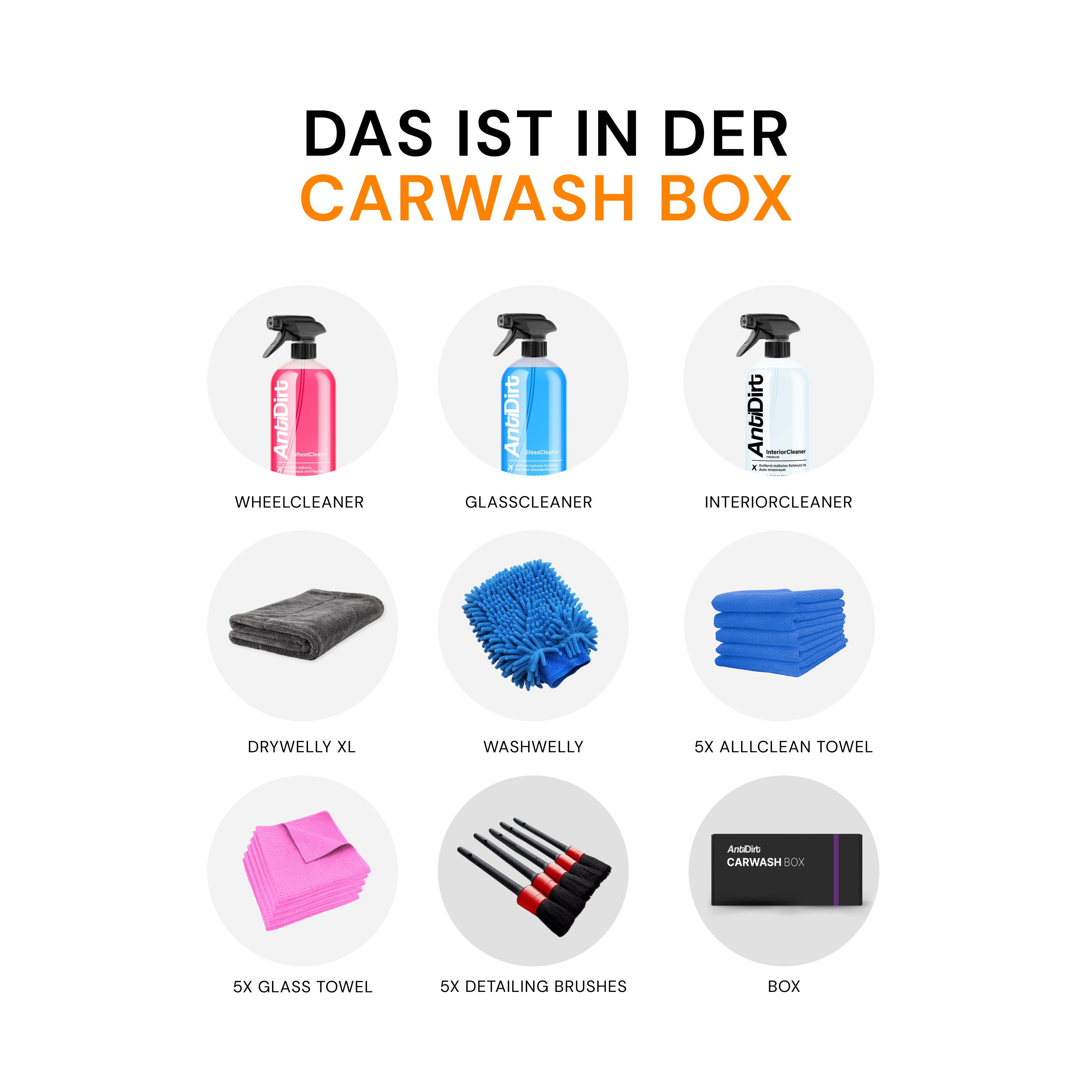 AntiDirt CarWash Box