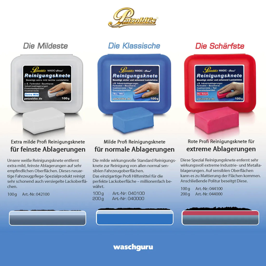 Petzoldt's MAGIC-Clean Reinigungsknete blau 200g