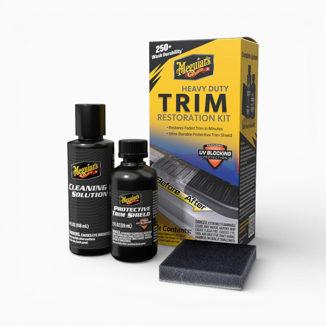 Meguiars Heavy Duty Trim Restoration Kit Kunststoffversiegelung