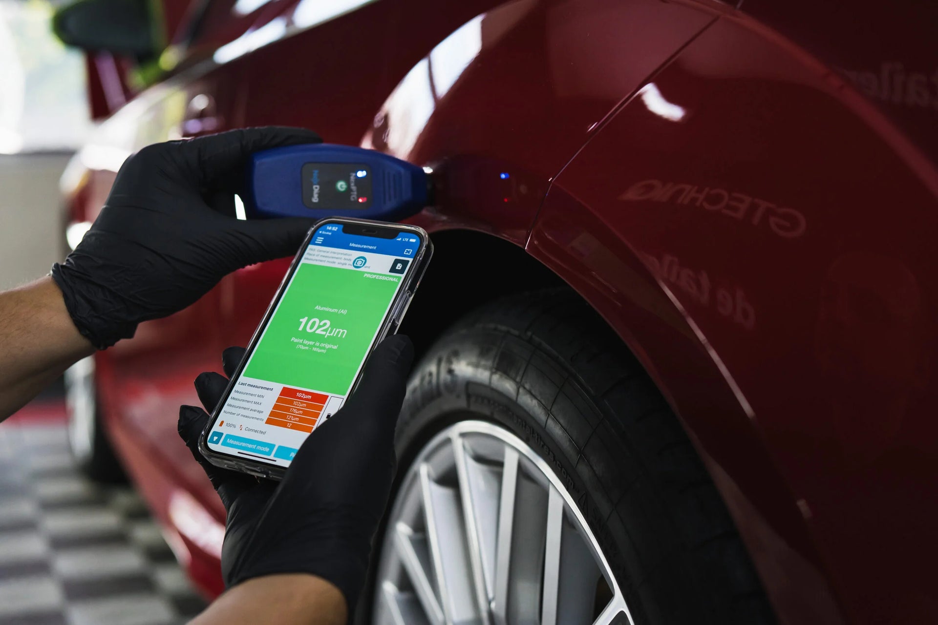 NexDiag NexPTG Misuratore Professionale di Spessore della Vernice