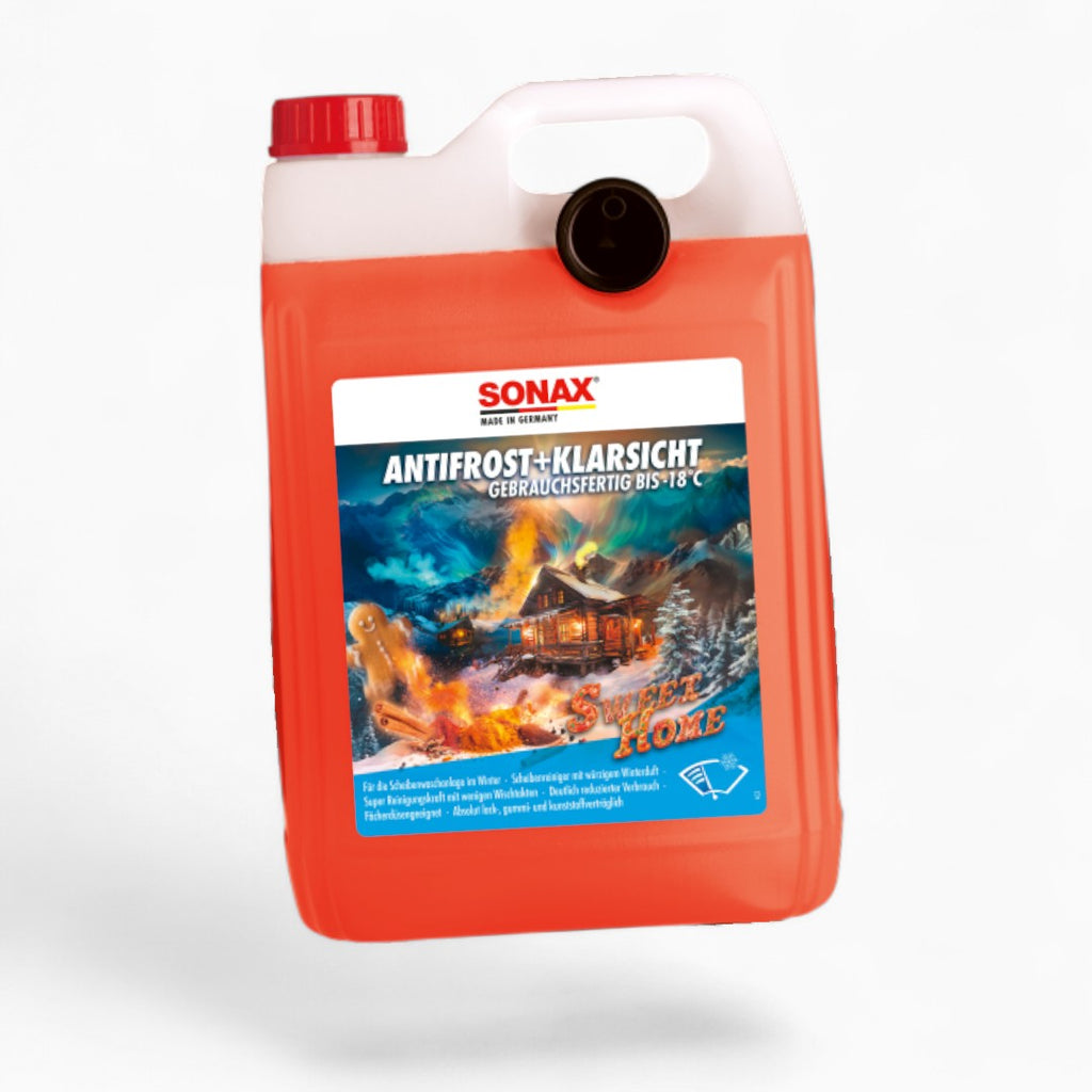 Sonax AntiFrost+KlarSicht bis -18 °C Sweet Home Scheibenwischwasser 5 Liter