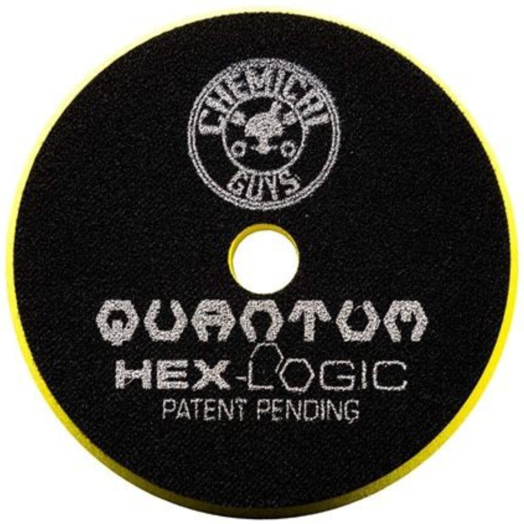 Chemical Guys Hex Logic Heavy Cutting Buffing Pad - Yellow 150mm / 6.5in