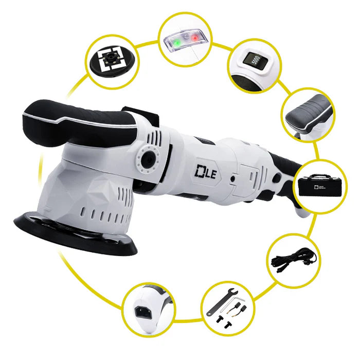 Liquid Elements T3200 V3 Exzenter Poliermaschine 10mm Hub 750Watt