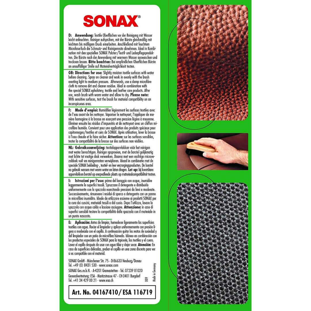 Sonax textile &amp; leather brush