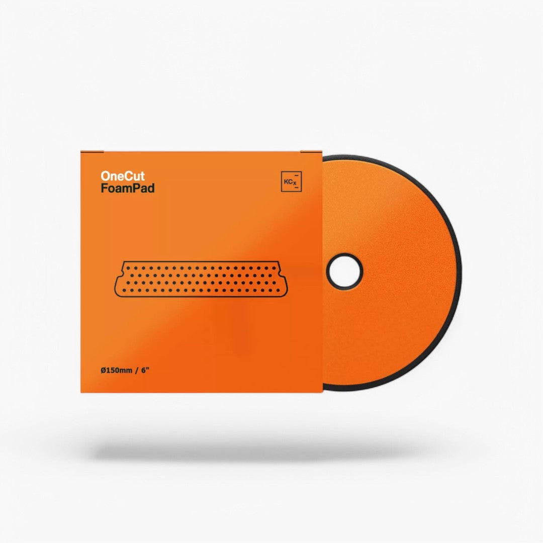 Koch Chemie One Cut Foam Pad Polishing Sponge Ø150mm orange