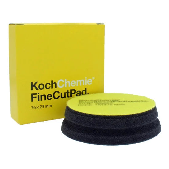 Koch Chemie Fine Cut Pad Polierschwamm Ø76-90mm gelb