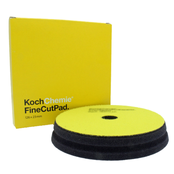 Koch Chemie Fine Cut Pad Fine - Yellow (126mm) - Polishing pad