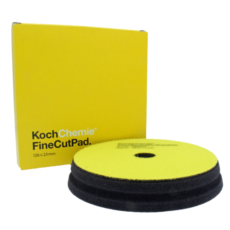 Koch Chemie Fine Cut Pad Fein - Gelb (126mm) - Polierpad