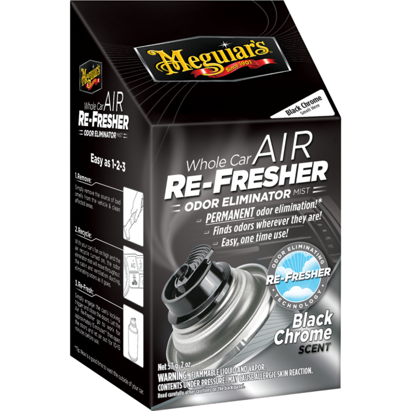 Meguiar's Whole Car Air Re-fresher Black Chrome