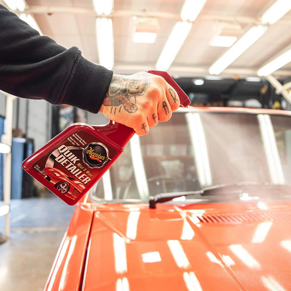 Meguiars Quik Detailer Mist &amp; Wipe Entretien rapide 473 ml