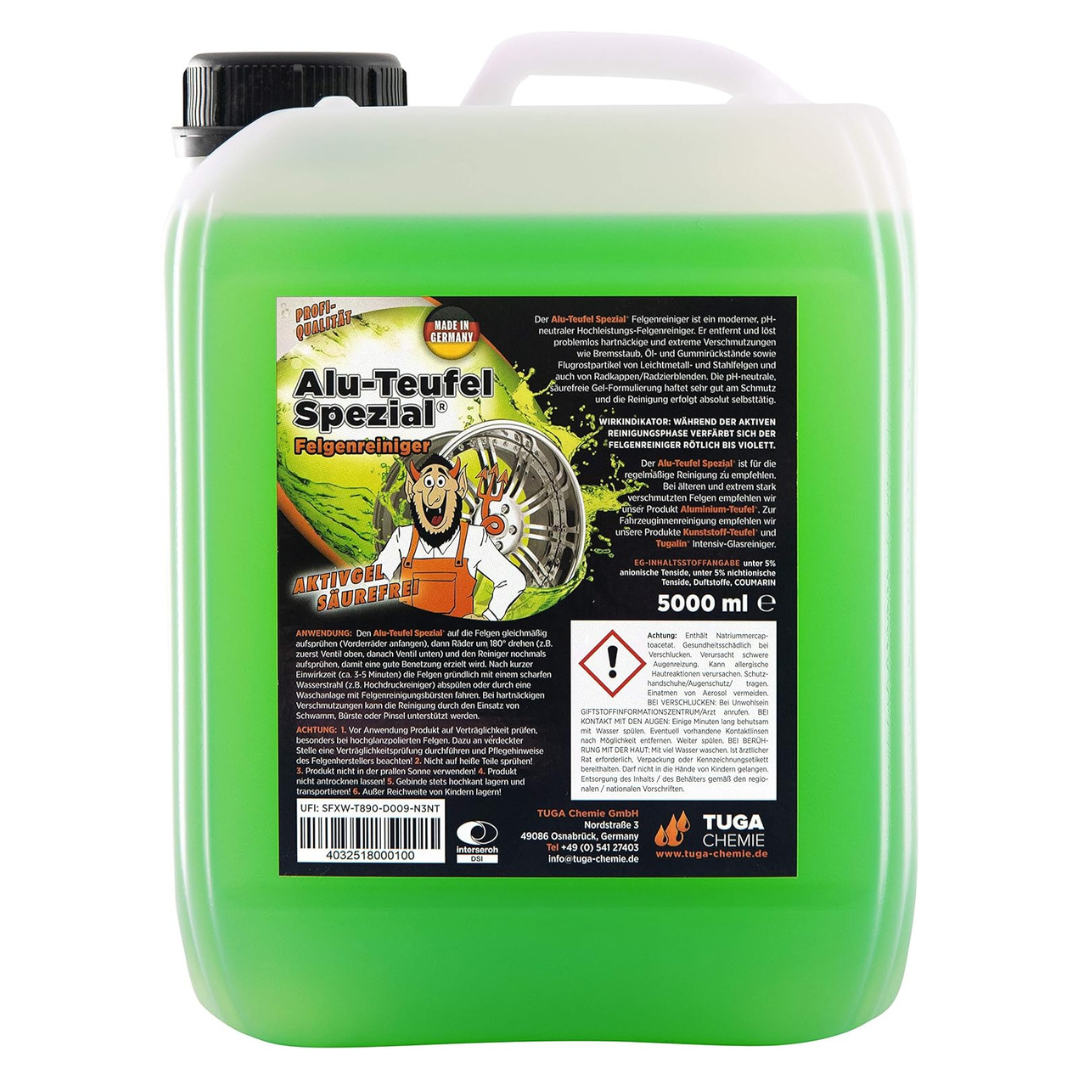 Tuga Chemie Alu-Teufel Spezial 5.0 liters - rim cleaner