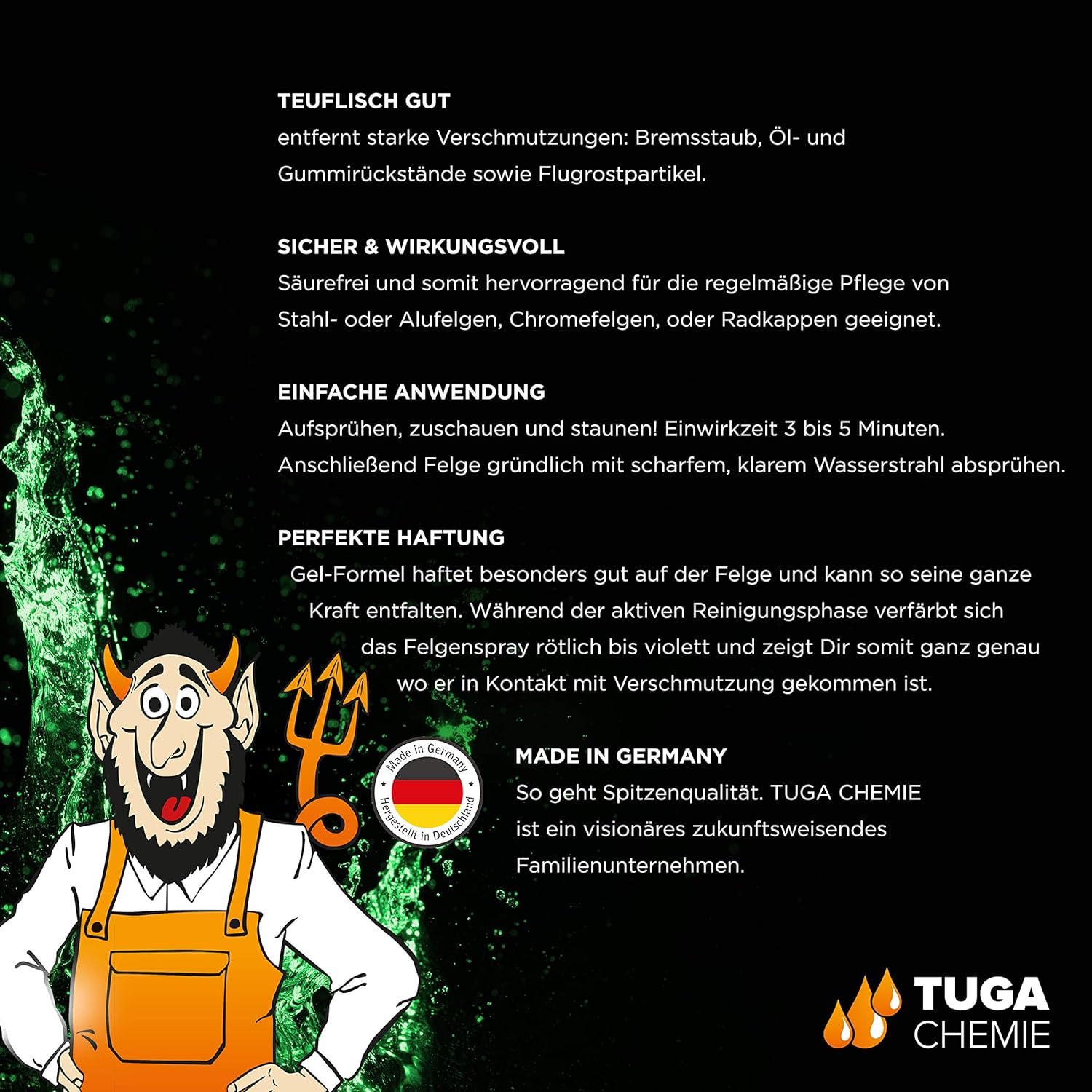 Tuga Chemie Alu-Teufel Spezial Felgenreiniger 5 Liter