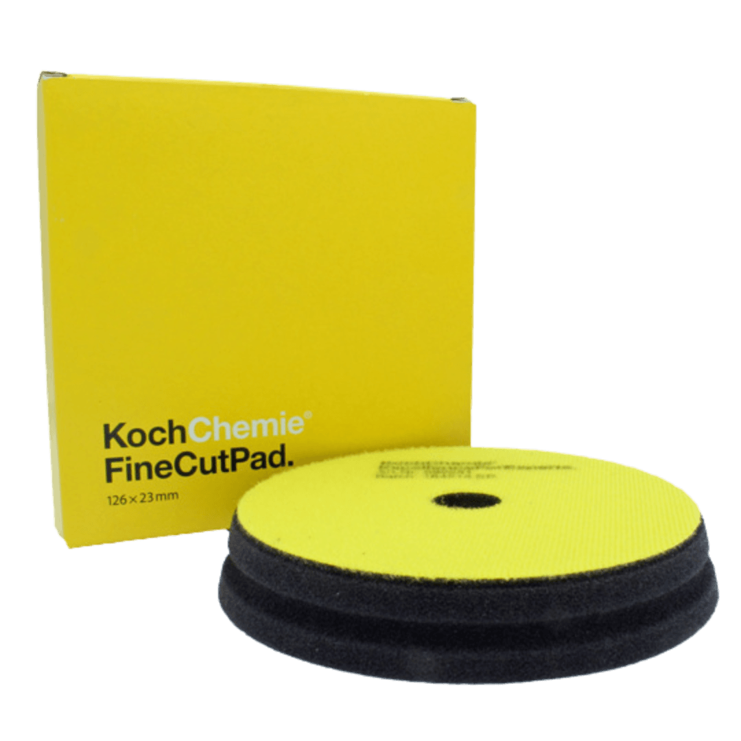 Koch Chemie Fine Cut Pad Fein - Gelb (126mm) - Polierpad - mamm.ch